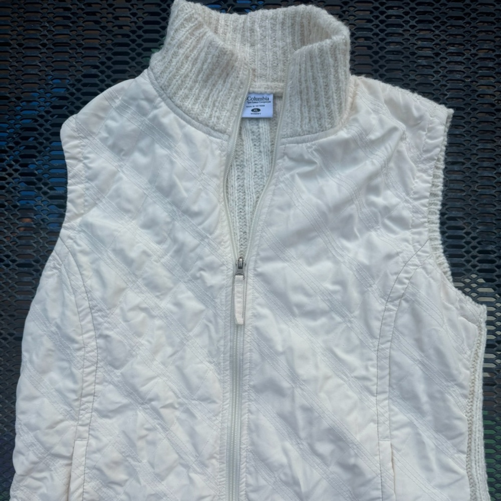 Columbia Quilted Knit Vest